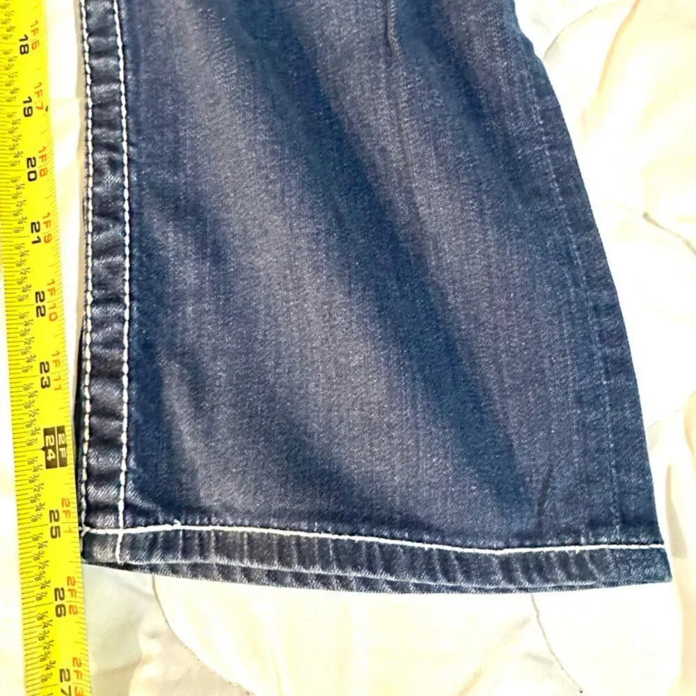 Big Star Jeans size 31 Inseam 25.5 Studded Bootcut